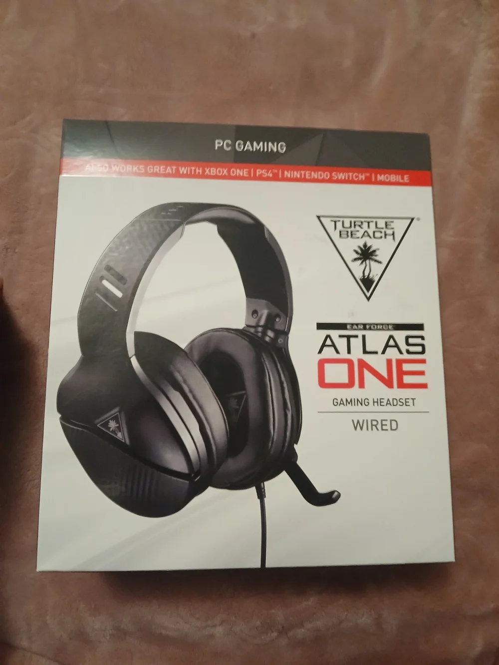 Turtle Beach Atlas One Wired Gaming Headset - Black